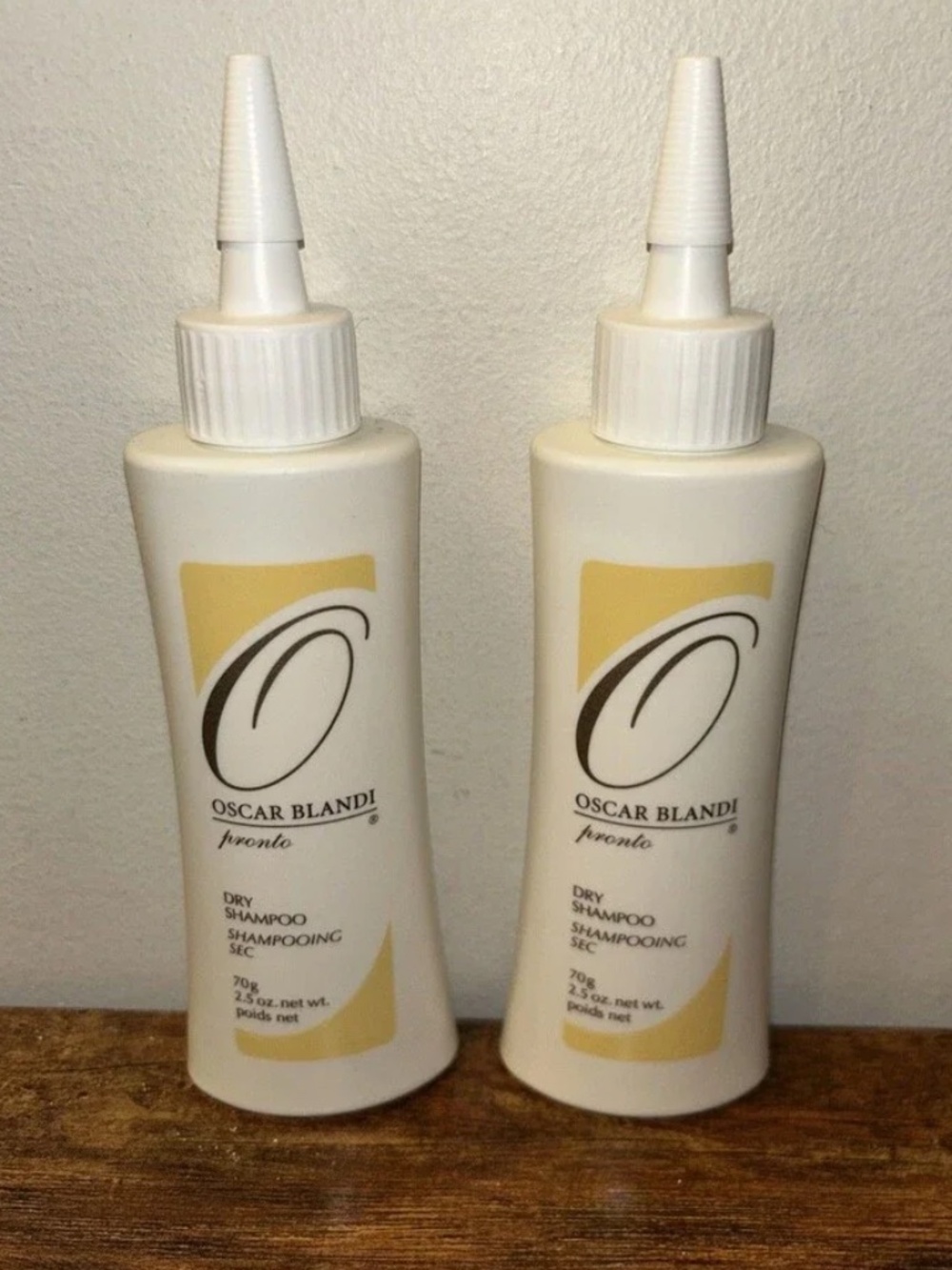 2 Bottles, Oscar Blandi Pronto Dry Shampoo Powder – 2.5 oz (70g) - Discontinued!